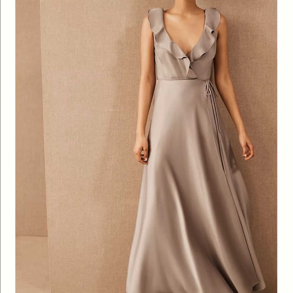 BHDLN Tansy Satin Maxi Dress